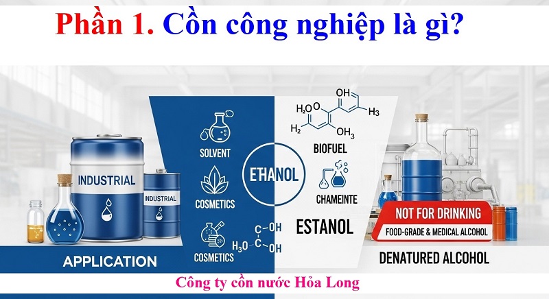 Cồn Công Nghiệp Giá Bao Nhiêu? Bảng Giá Mới Nhất & Yếu Tố Ảnh Hưởng 2026